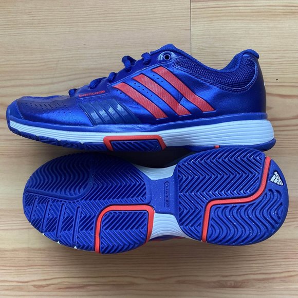 adidas Women's Tennis Shoes adiPower Barricade(Ink Blue) - Picture 3 of 4